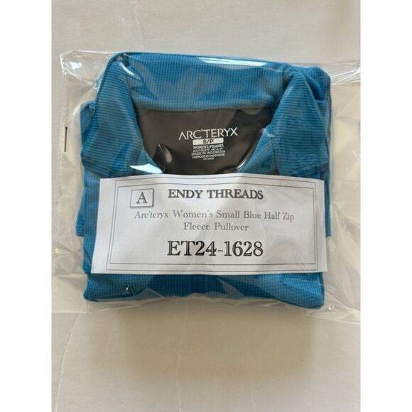 Arc'teryx Women's Small Blue Half Zip‎ Fleece Pullover - Picture 10 of 10